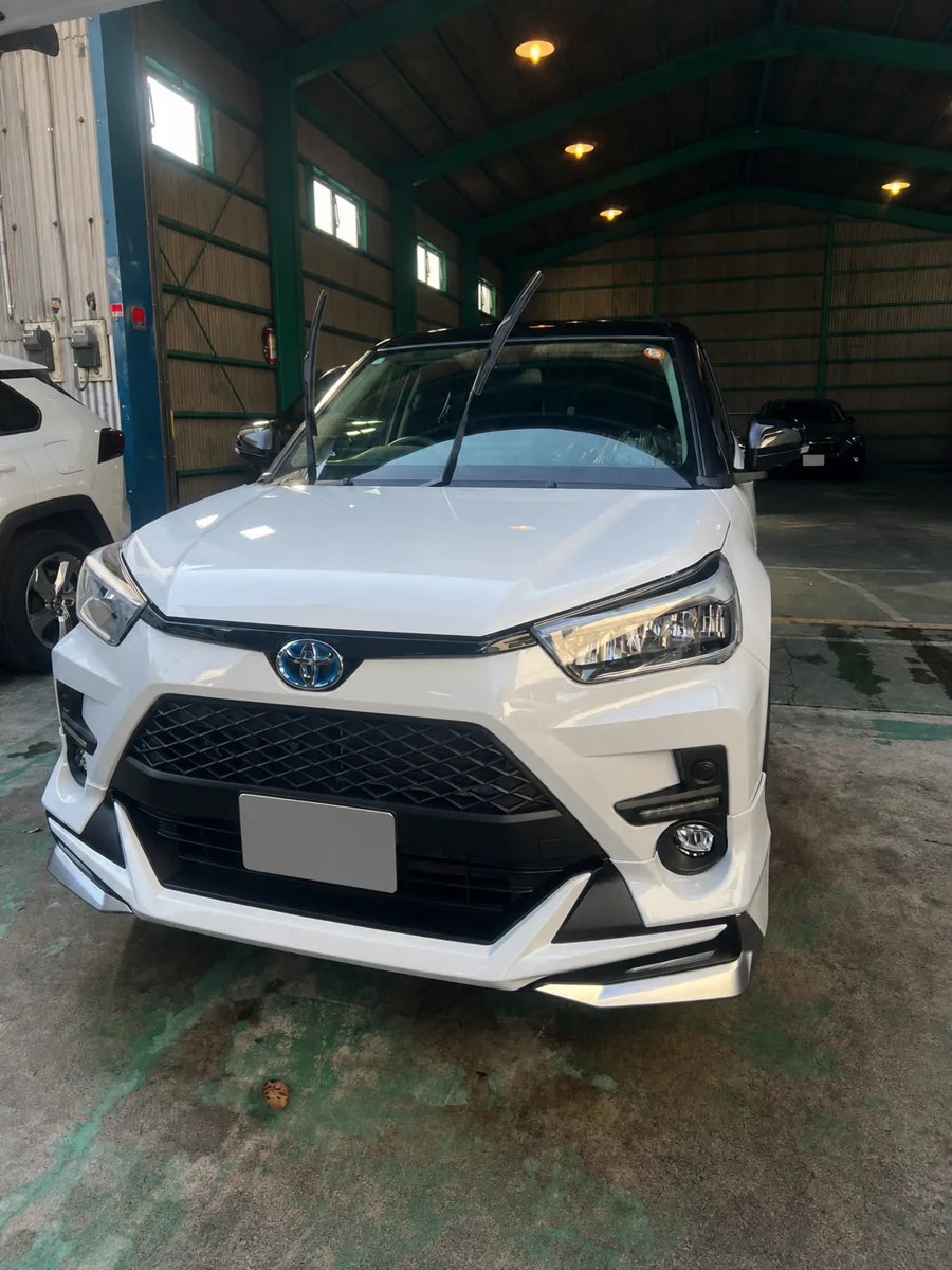 Toyota Raize 施工実績