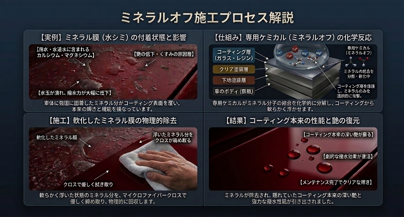 ミネラルオフ施工プロセス解説